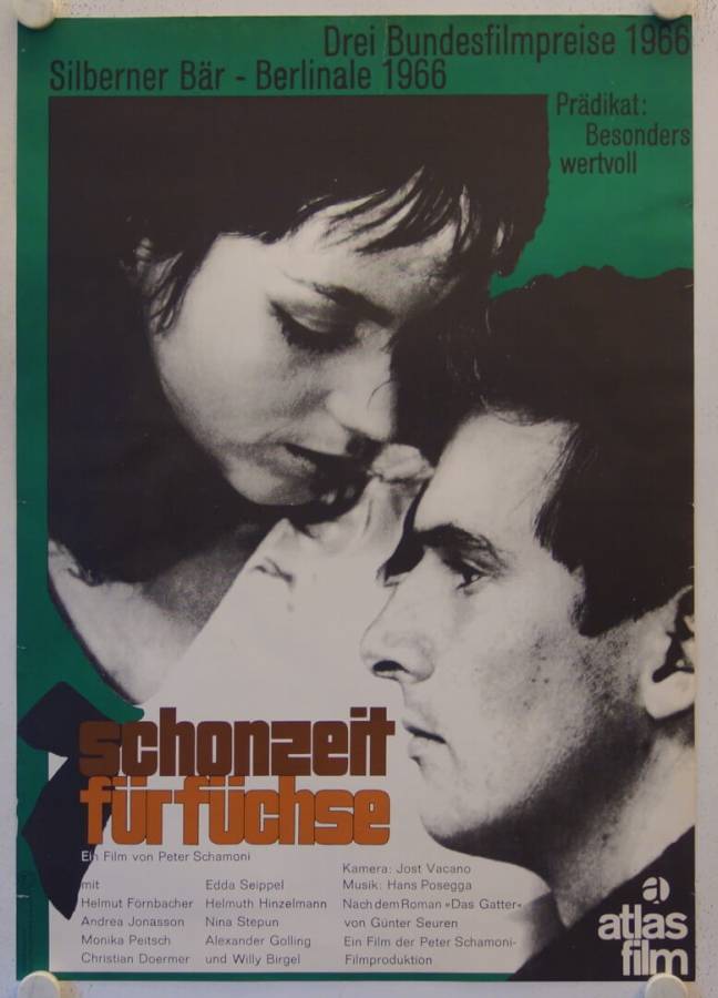Schonzeit für Füchse originales deutsches Filmplakat
